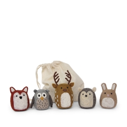 Gry & Sif – Forest Animals Set of 5