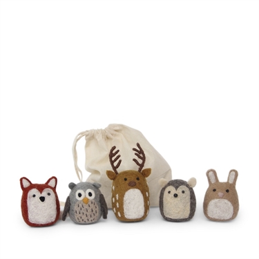 Gry & Sif – Forest Animals Set of 5