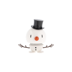 Hoptimist Snowman - Medium - 10,8 cm - Hvid