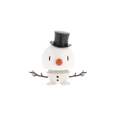 Hoptimist Snowman - Medium - 10,8 cm - Hvid