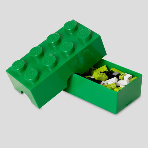 LEGO Madkasse - Grøn (2 Stk Tilbage)